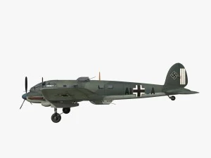 heinkel he 111 a1-da 3D Model