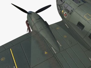 heinkel he 111 a1-da 3D Модель