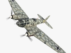 heinkel he 111 j 3D Model