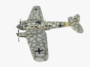 heinkel he 111 j 3D Model