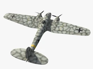 heinkel he 111 j 3D Model