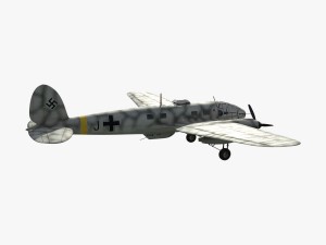 heinkel he 111 j 3D Model