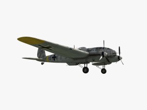 heinkel he 111 j 3D Model