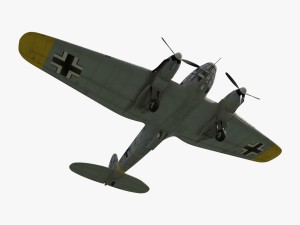 heinkel he 111 j 3D Model