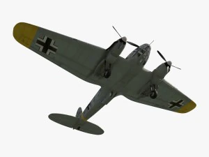 heinkel he 111 j 3D Model