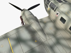 heinkel he 111 j 3D Model