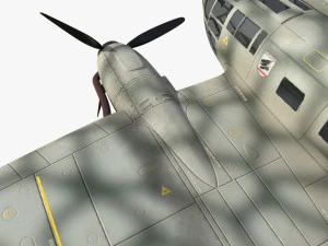 heinkel he 111 j 3D Model