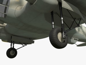 heinkel he 111 j 3D Model