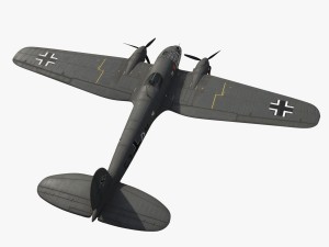 heinkel he 111 5j-dm 3D Model
