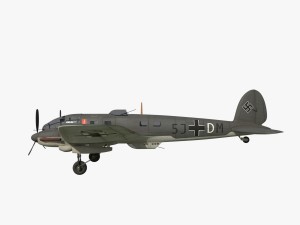 heinkel he 111 5j-dm 3D Model