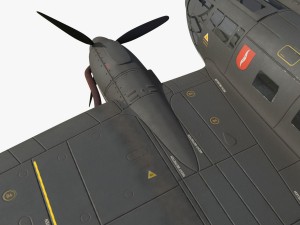 heinkel he 111 5j-dm 3D Model