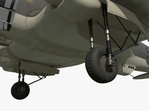 heinkel he 111 5j-dm 3D Model