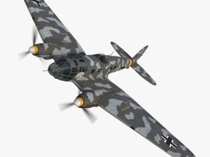 heinkel he 111 5j-es Model 3D