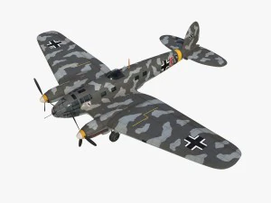 heinkel he 111 5j-es 3D Model
