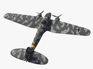heinkel he 111 5j-es 3D Модель