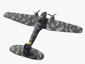 heinkel he 111 5j-es 3D Model