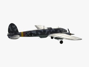 heinkel he 111 5j-es 3D Модель