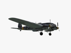 heinkel he 111 5j-es 3D Model