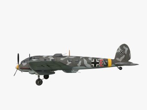 heinkel he 111 5j-es 3D Модель