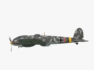 heinkel he 111 5j-es 3D Model