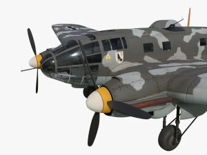 heinkel he 111 5j-es 3D Model