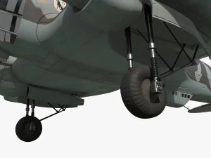 heinkel he 111 5j-es 3D Model