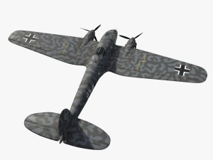 heinkel he 111 5j-gh 3D Model