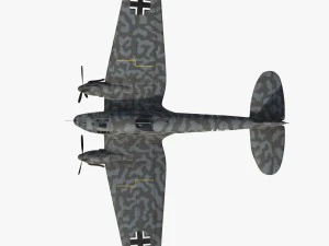 heinkel he 111 5j-gh 3D Model