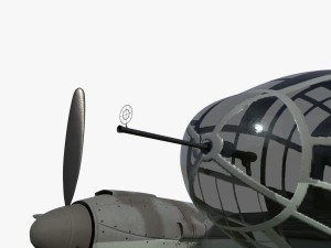heinkel he 111 5j-gh 3D Model