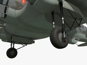 heinkel he 111 5j-gh 3D Model
