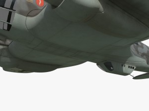 heinkel he 111 5j-gh 3D Model