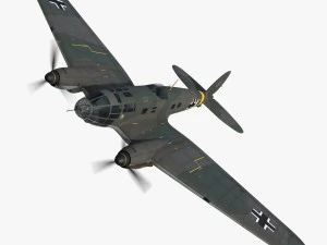 heinkel he 111 - eastern front collection 3D Model