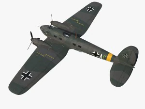 heinkel he 111 - eastern front collection 3D Model