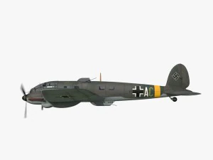 heinkel he 111 - eastern front collection 3D Model