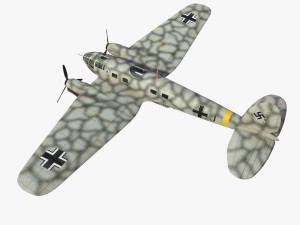 heinkel he 111 - eastern front collection 3D Model