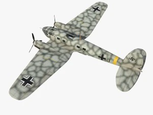 heinkel he 111 - eastern front collection 3D Model