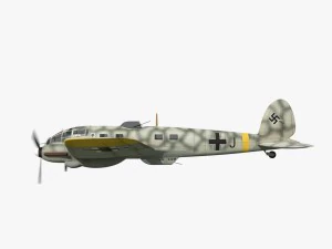 heinkel he 111 - eastern front collection 3D Model