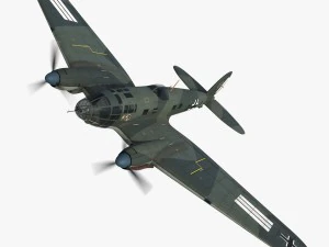 heinkel he 111 - battle of britain collection 3D Model