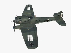 heinkel he 111 - battle of britain collection 3D Model
