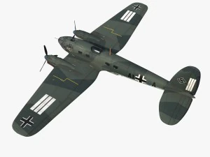 heinkel he 111 - battle of britain collection 3D Model