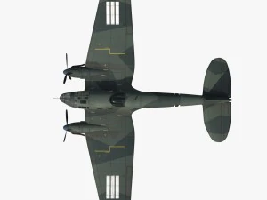 heinkel he 111 - battle of britain collection 3D Model