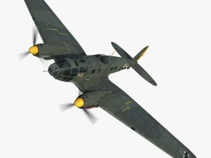 heinkel he 111 - battle of britain collection 3D Model