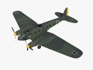 heinkel he 111 - battle of britain collection 3D Model