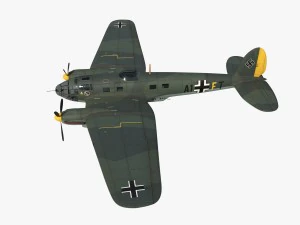 heinkel he 111 - battle of britain collection 3D Model