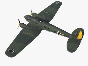 heinkel he 111 - battle of britain collection 3Dモデル