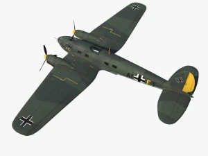 heinkel he 111 - battle of britain collection 3D Model