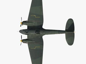 heinkel he 111 - battle of britain collection 3D Model