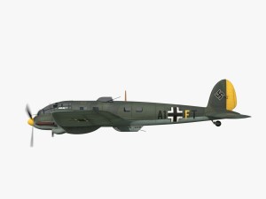 heinkel he 111 - battle of britain collection 3Dモデル