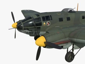 heinkel he 111 - battle of britain collection 3D Model