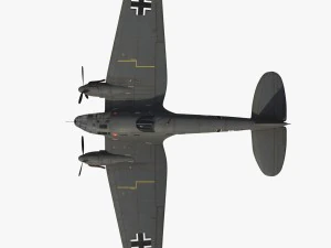 heinkel he 111 - battle of britain collection 3D Model